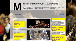 Desktop Screenshot of marionnette.com